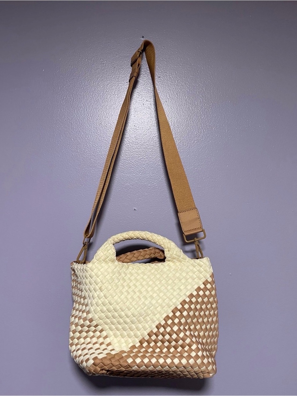 Madison West Woven Dual Strap Bag